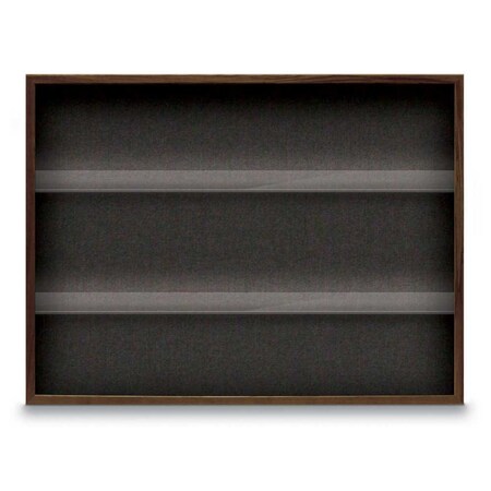 United Visual Products Outdoor Enclosed Combo Board, 48"x36", White Frame/Grey & Pearl UVCB4836ODW-GREY-PEARL